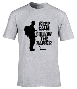 Military Humor - Follow the Sapper - Tee