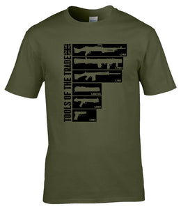 Military Humor - Tools of the Trade - New - Tee