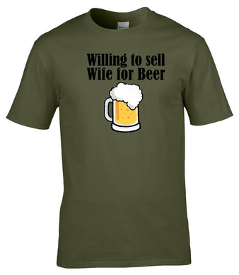 Military Humor - Wife for Beer