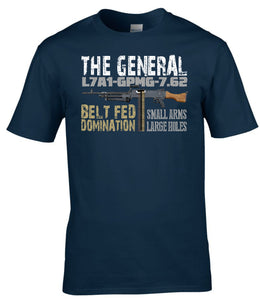 Military Humor - Belt Fed Domination - The General