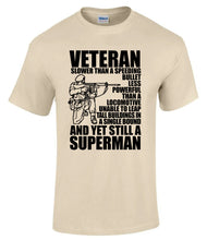 Load image into Gallery viewer, Military Humor - Superman - Veterans