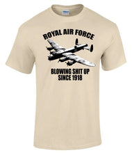 Load image into Gallery viewer, Military Humor - RAF - Blowing Sh#t Up Since 1918