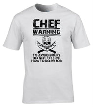 Load image into Gallery viewer, Military Humor - Chef - Warning