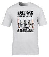 Load image into Gallery viewer, Military Humor - In My Defence - Tee