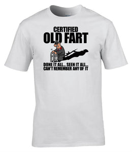 Military Humor - Certified Old Fart