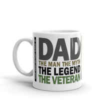 Load image into Gallery viewer, Military Humor - Veteran Dad  - Mug - Military Humor Stores
