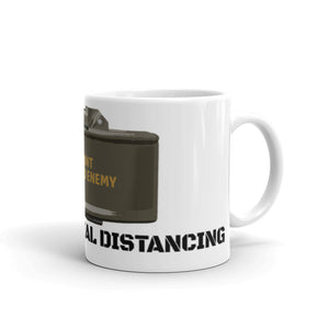 Military Humor - The Social Distance - Mug