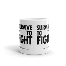 Load image into Gallery viewer, Military Humor - Survive to Fight - Ceramic Mug - Military Humor Stores