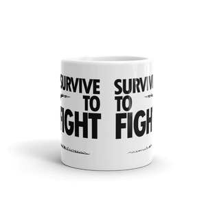 Military Humor - Survive to Fight - Ceramic Mug - Military Humor Stores