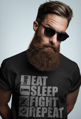Military Humor - Eat, Sleep, Fight, Repeat......