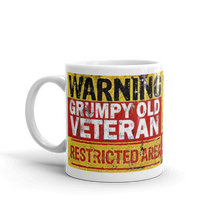 Load image into Gallery viewer, Military Humor - Warning - Veteran  - Mug - Military Humor Stores