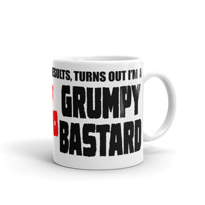 Military Humor - 100% Grumpy B#sat#rd - Mug